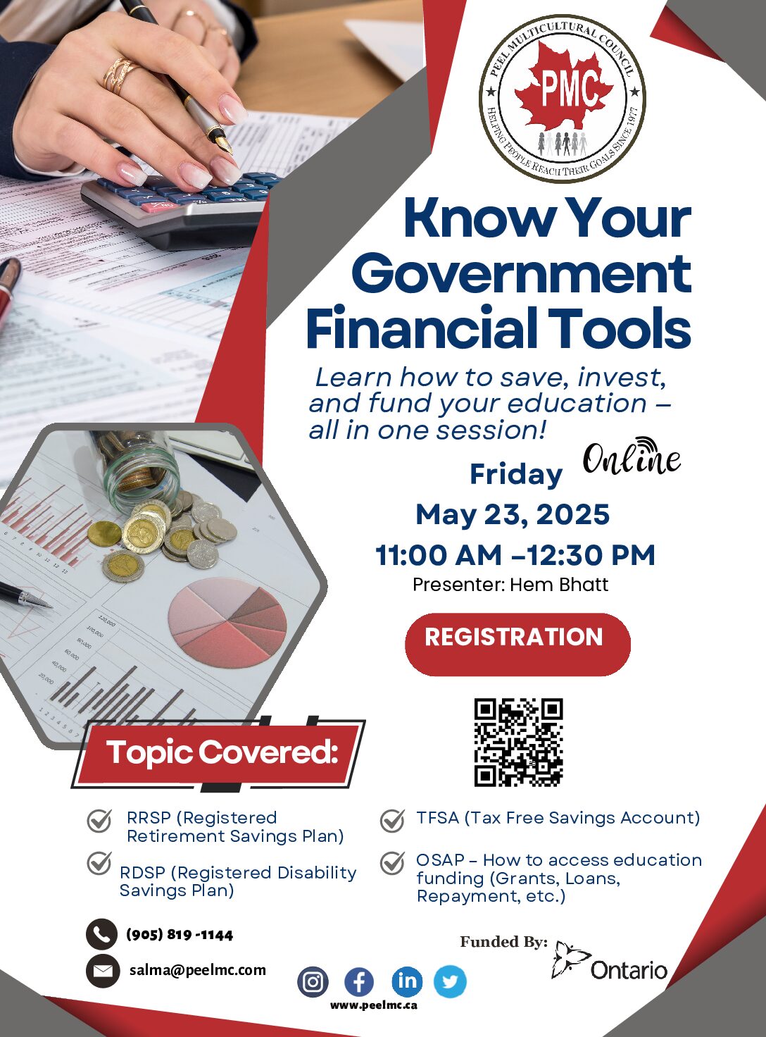 Know Your Government Financial Tools | Peel Immigration: Resources for ...